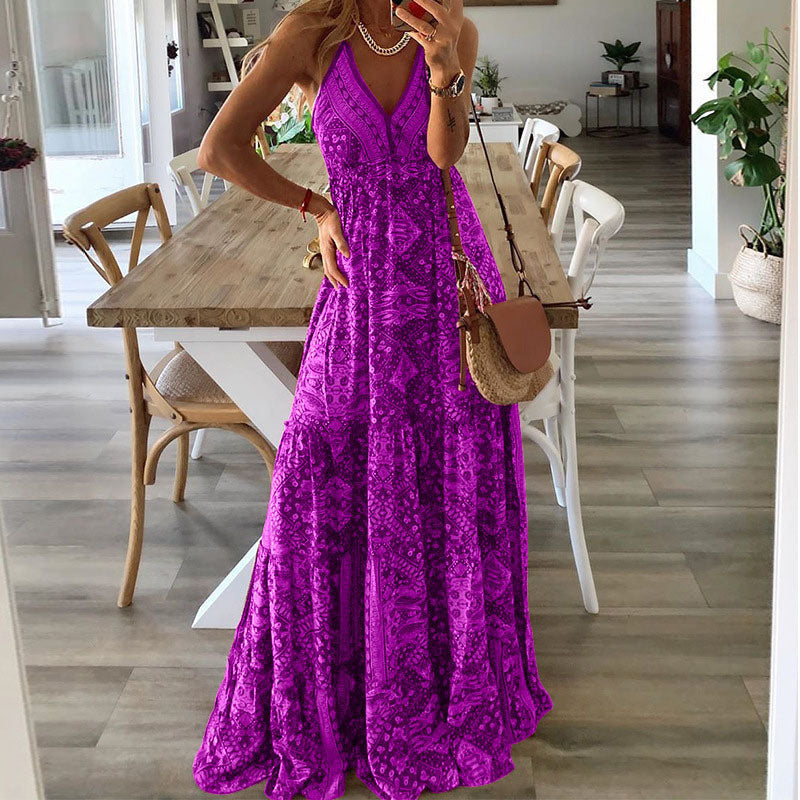 Giulia – Vestido boho maxi