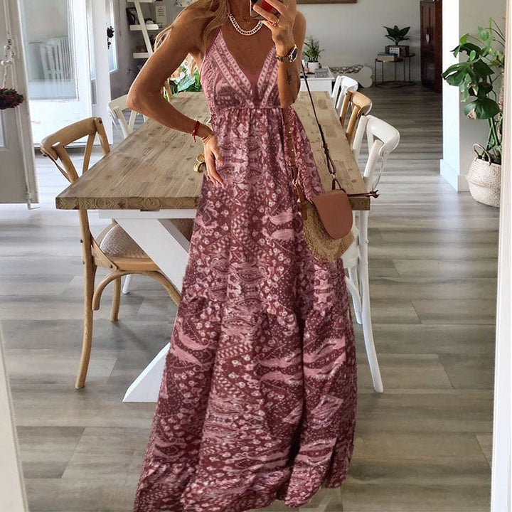 Giulia – Vestido boho maxi
