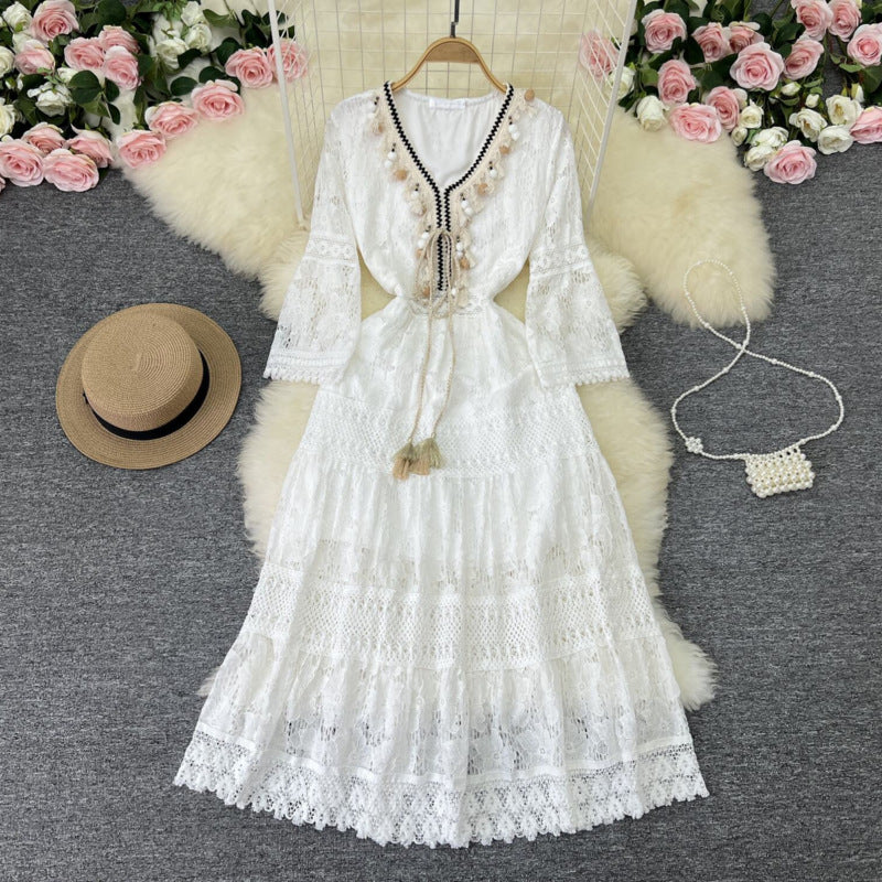 Amelia – Vestido boho de encaje