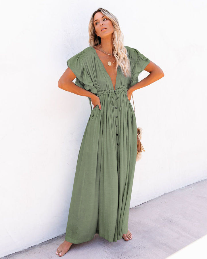 Corinna – Vestido boho maxi ligero