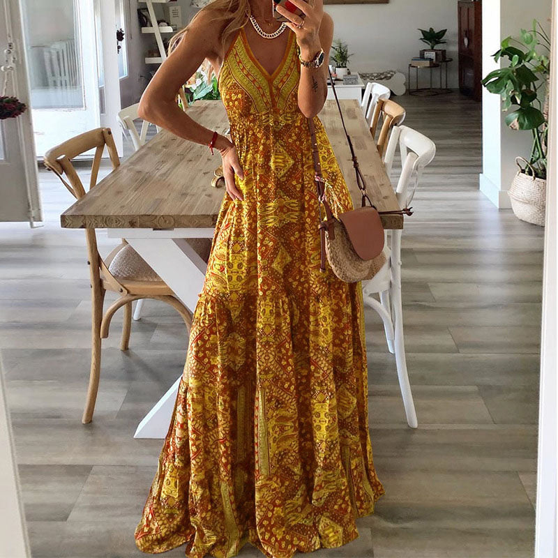 Giulia – Vestido boho maxi