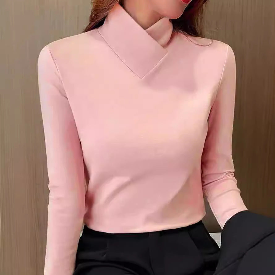 Liora | Camiseta de cuello alto chic