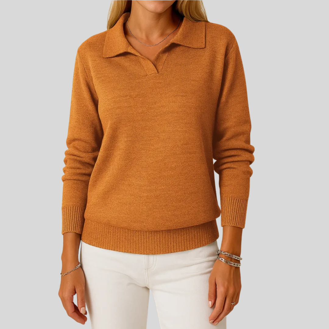 Mara | Suéter con Cuello Elegante
