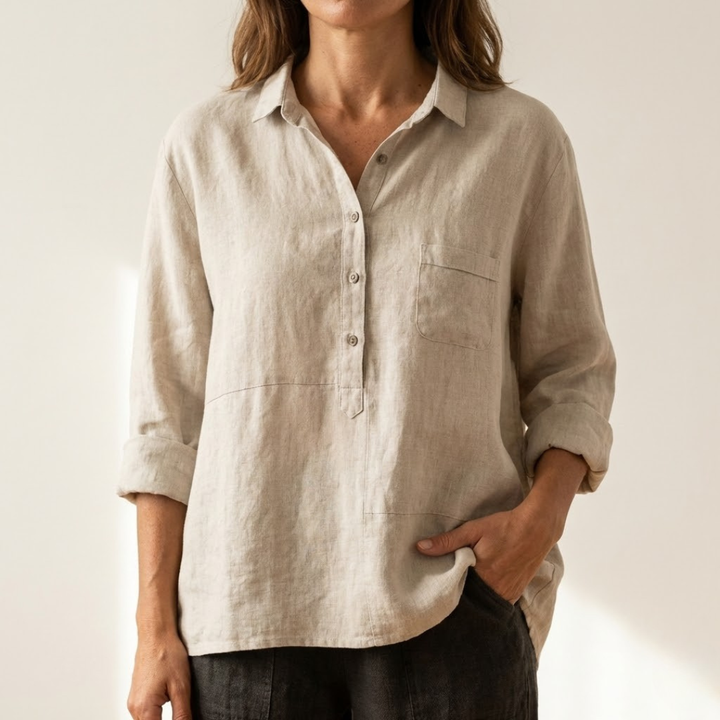 Azzurra – Camisa de Lino