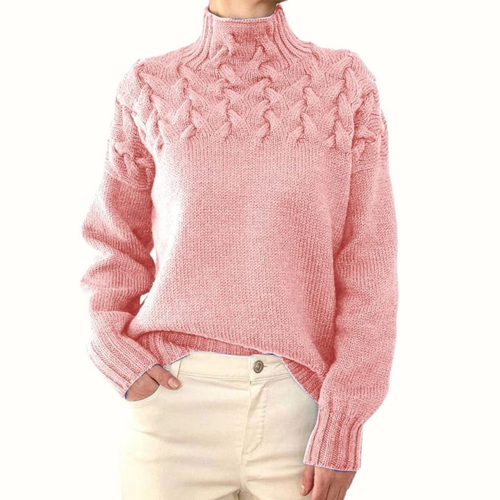 Loretta | Suéter de Cuello Alto Suave y Acogedor
