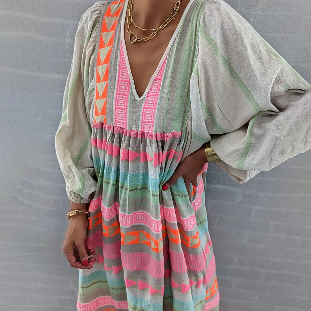 Jessica – Vestido boho cómodo