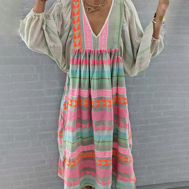 Jessica – Vestido boho cómodo