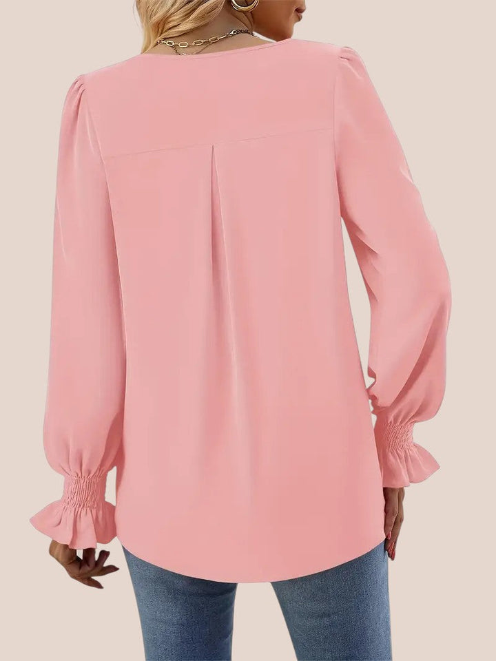 Mira | Blusa Elegante con Escote en V