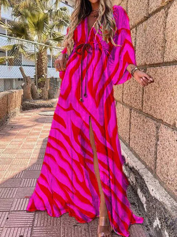 Daria – Vestido boho caftano