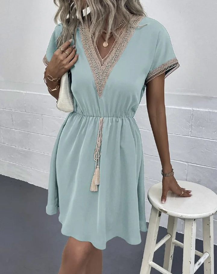 Sabina – Vestido boho elegante