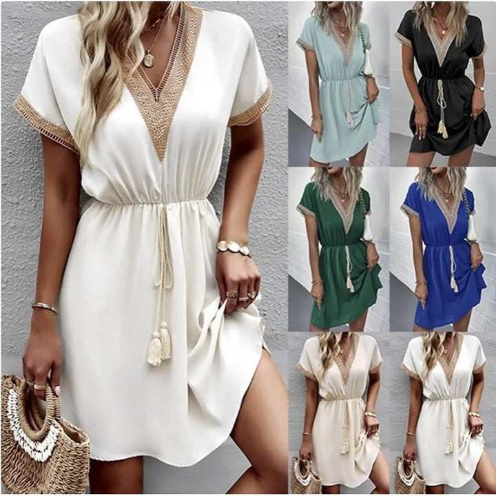 Sabina – Vestido boho elegante