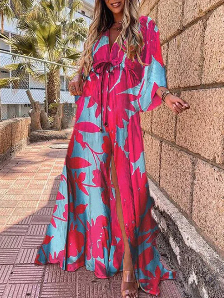 Daria – Vestido boho caftano