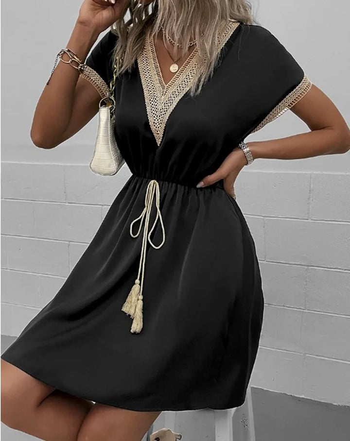 Sabina – Vestido boho elegante