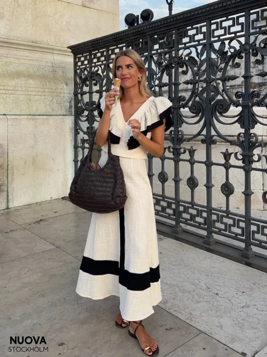 Maya - Conjunto elegante de dos piezas