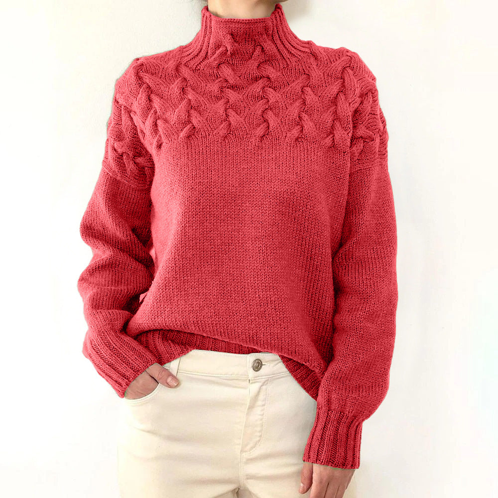 Loretta | Suéter de Cuello Alto Suave y Acogedor
