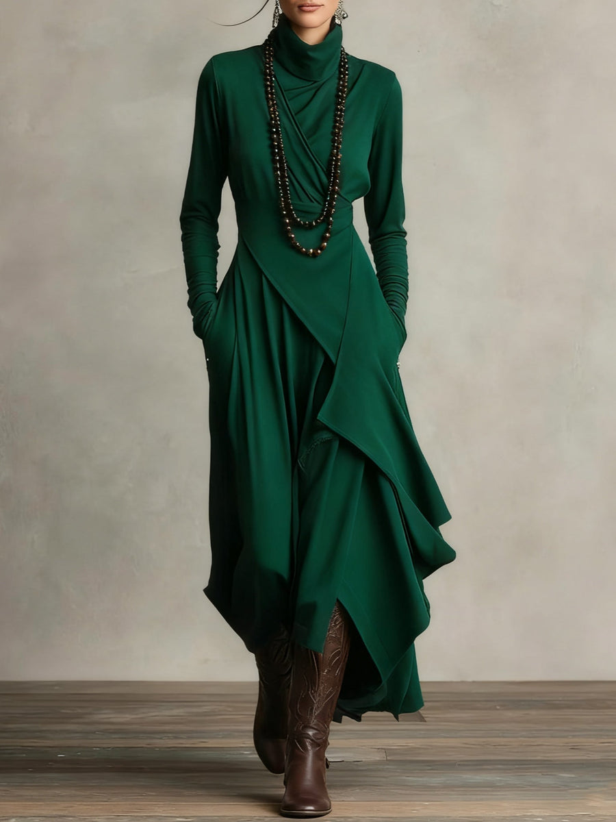 Patrizia – Vestido Maxi Túnica Asimétrica