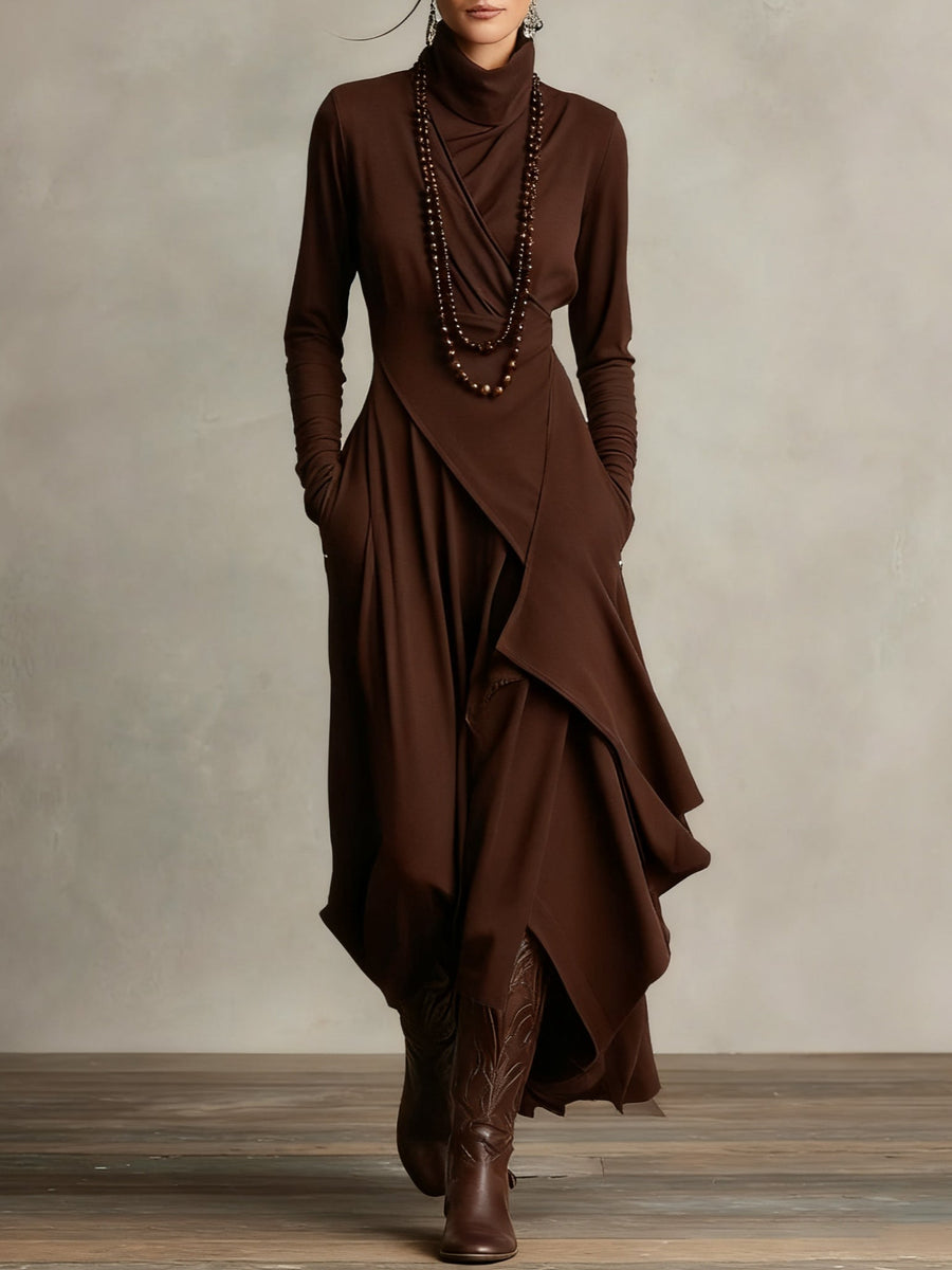 Patrizia – Vestido Maxi Túnica Asimétrica