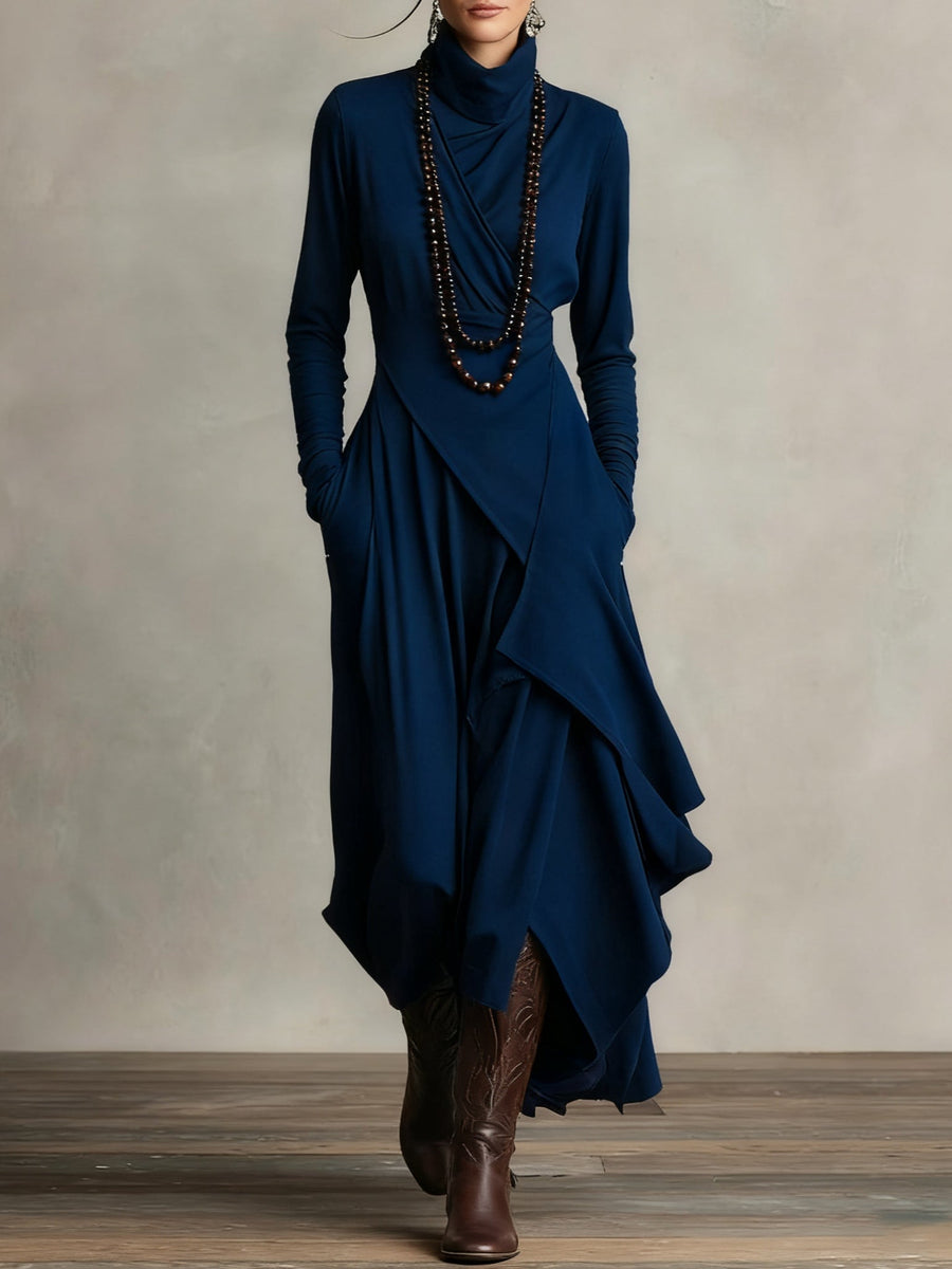 Patrizia – Vestido Maxi Túnica Asimétrica