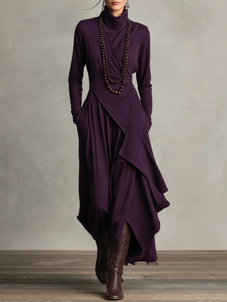 Patrizia – Vestido Maxi Túnica Asimétrica