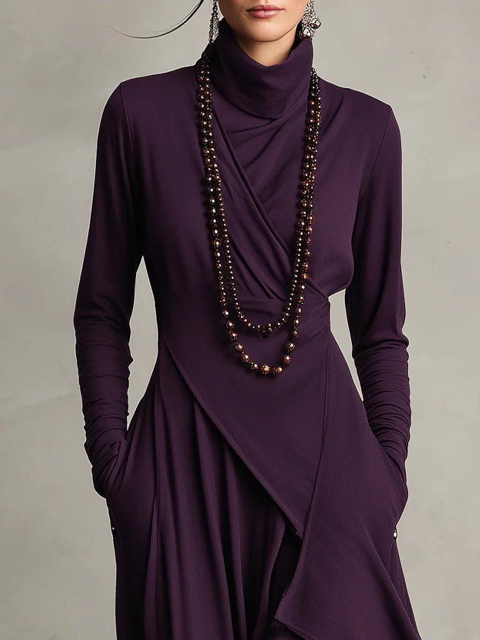Patrizia – Vestido Maxi Túnica Asimétrica
