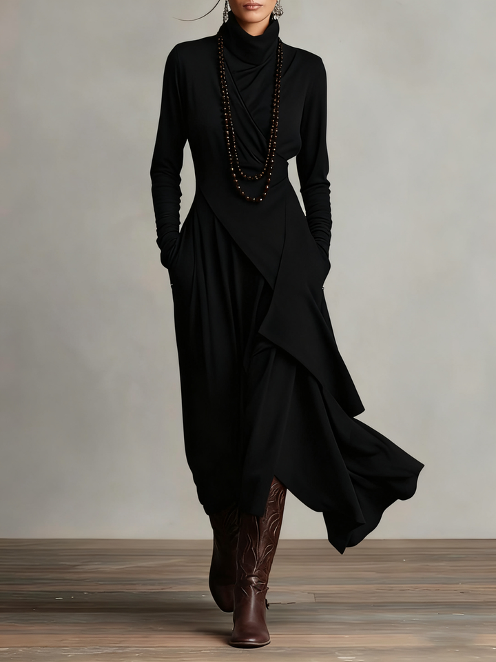 Patrizia – Vestido Maxi Túnica Asimétrica