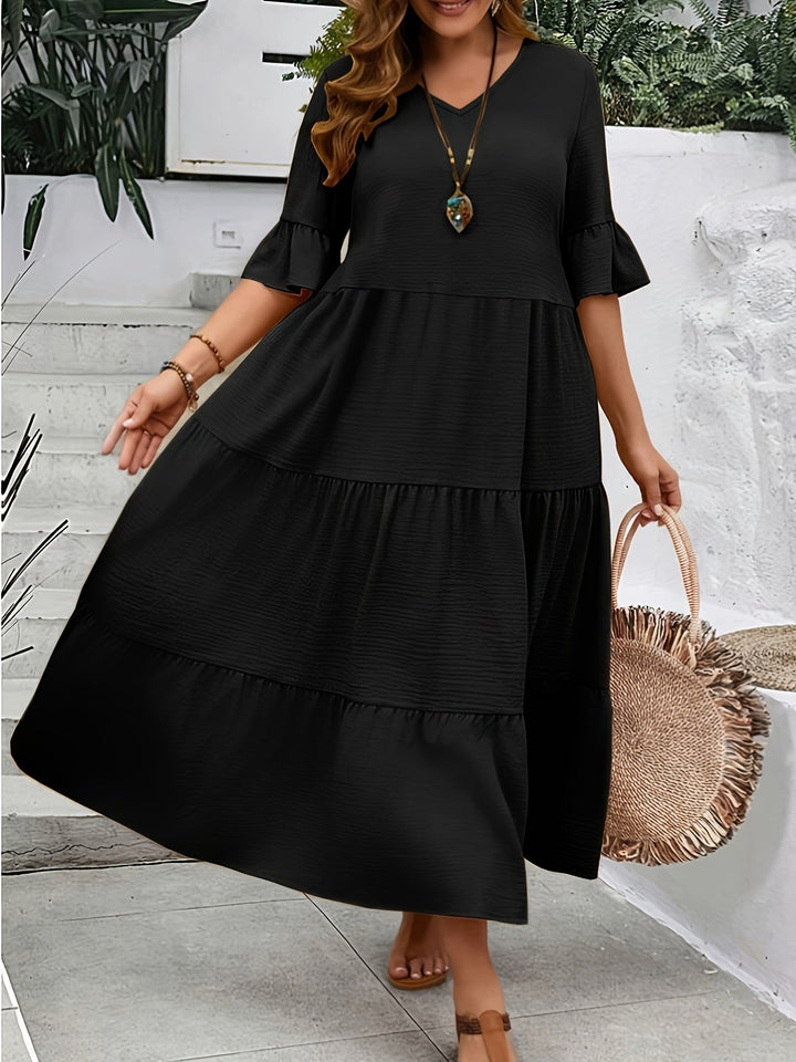 Avelina – Vestido boho fluido elegante