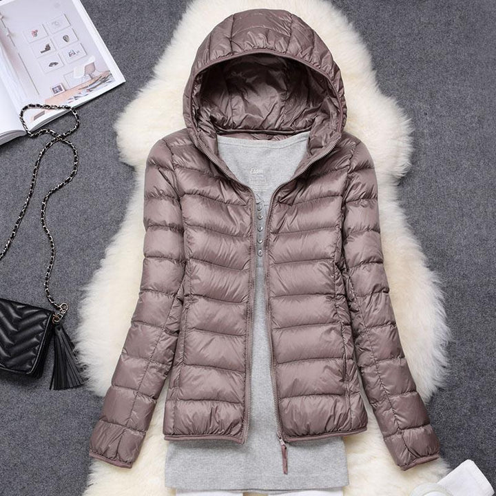 Sabina – Chaqueta de plumón ligera sin capucha