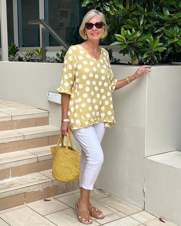 Bloomie - Blusa en V