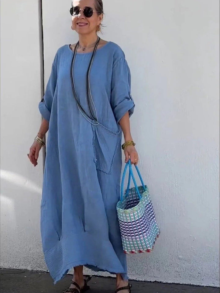 Leonora – Vestido boho oversize