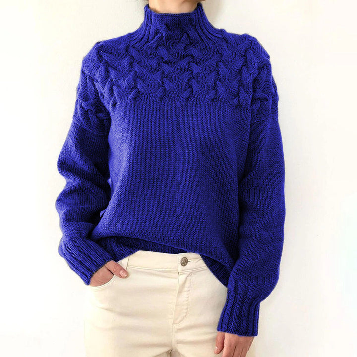 Loretta | Suéter de Cuello Alto Suave y Acogedor
