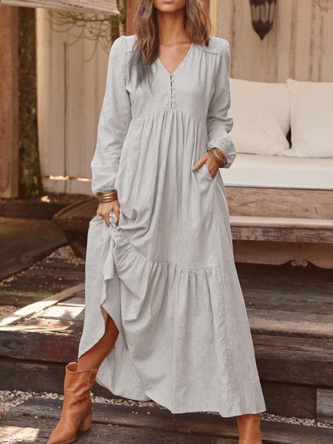 Camilla – Vestido boho floral