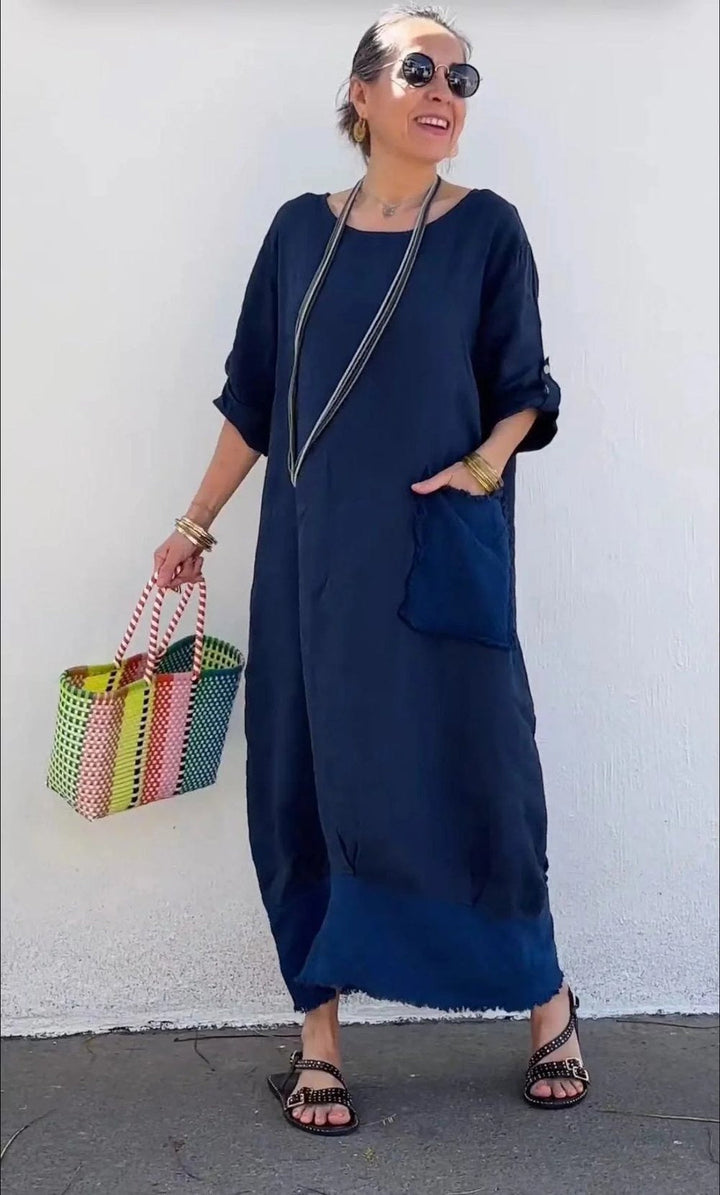 Leonora – Vestido boho oversize