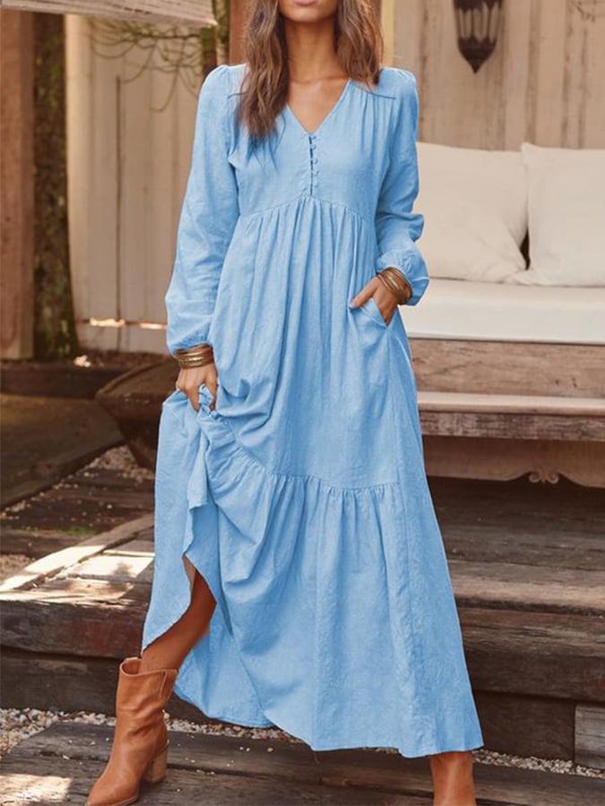 Camilla – Vestido boho floral