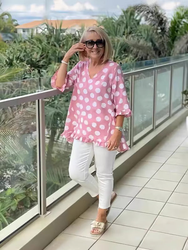 Bloomie - Blusa en V