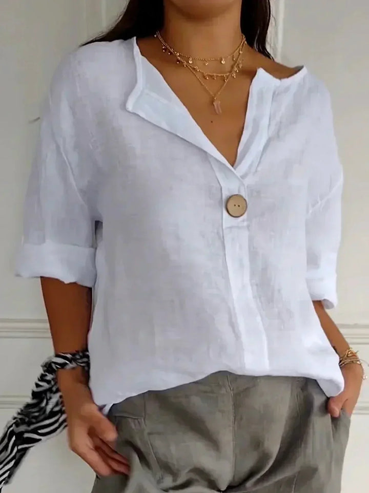Luna - Blusa en V