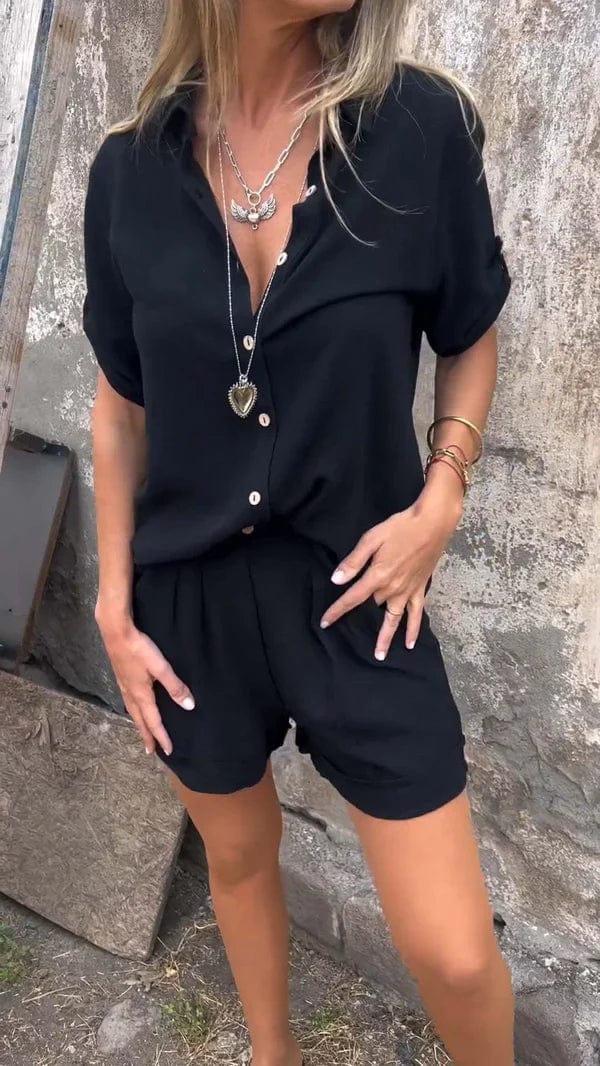 Noa - Conjunto completo de dos piezas en mezcla de lino