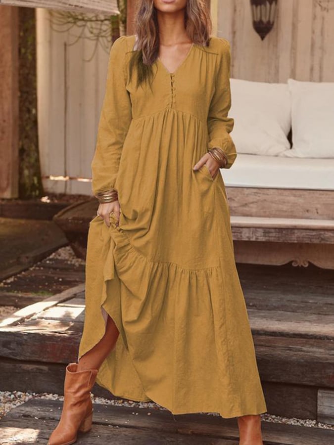 Camilla – Vestido boho floral