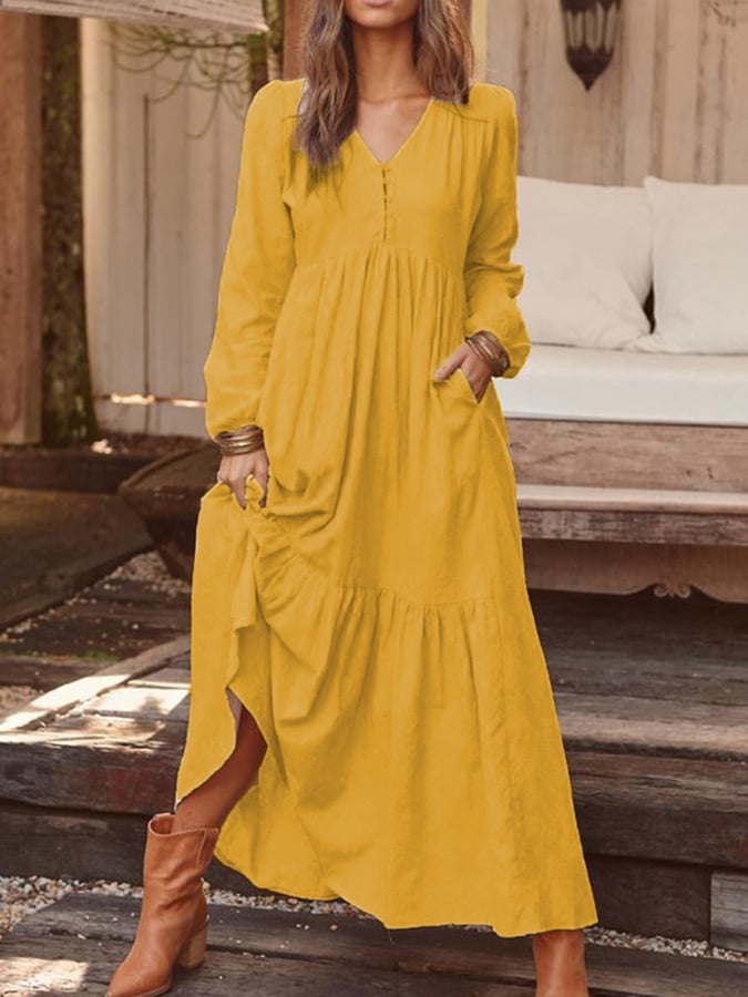 Camilla – Vestido boho floral