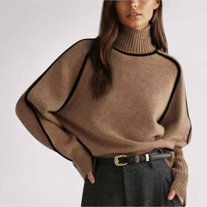 Gianina™ | Suéter de cuello alto suave y elegante
