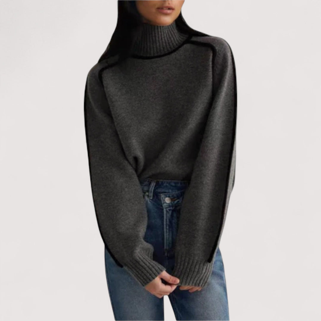 Gianina™ | Suéter de cuello alto suave y elegante