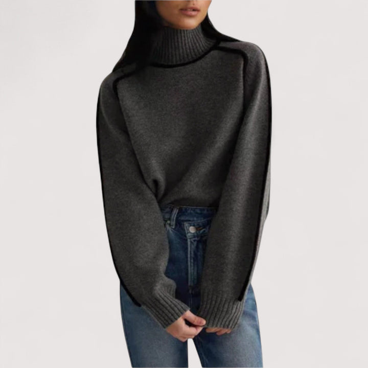 Gianina™ | Suéter de cuello alto suave y elegante