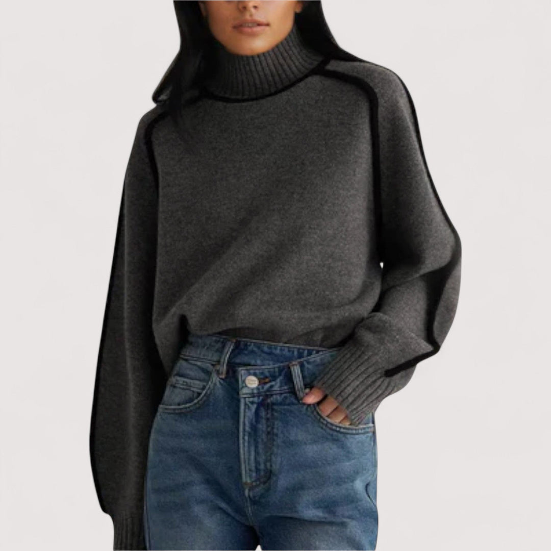 Gianina™ | Suéter de cuello alto suave y elegante