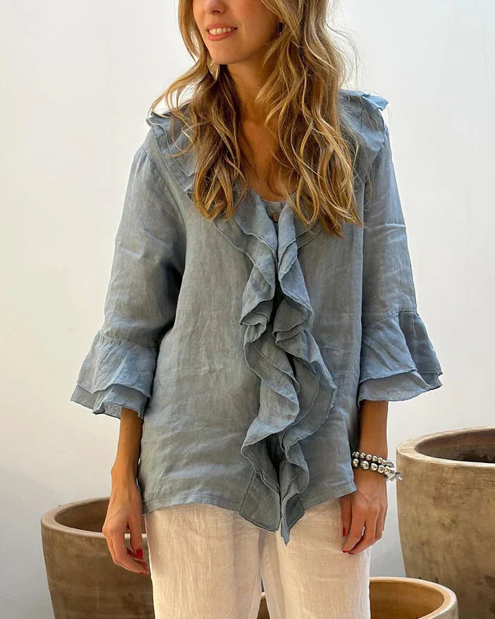 Loralei - Blusa con volantes