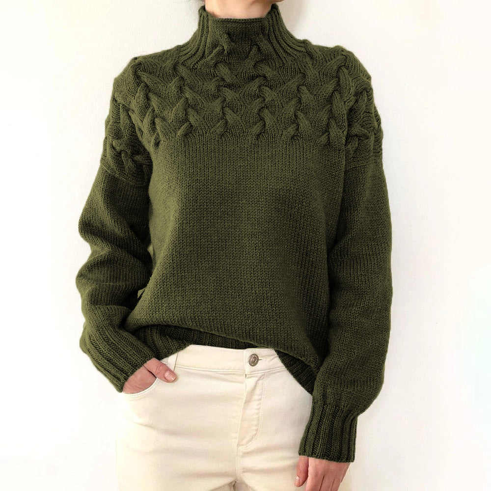 Loretta | Suéter de Cuello Alto Suave y Acogedor