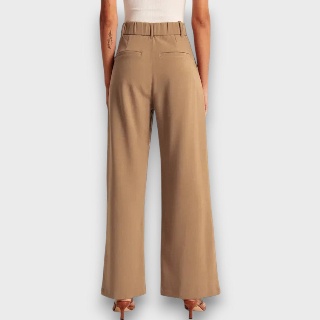 Alva – Pantalones largos de cintura alta