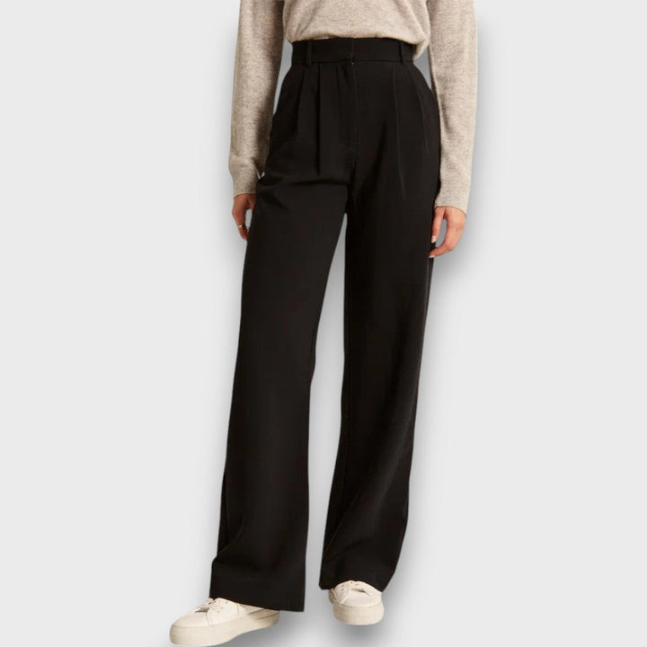 Alva – Pantalones largos de cintura alta