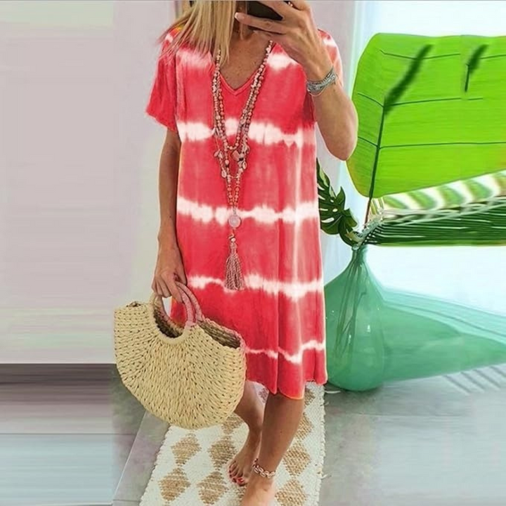 Wilma – Vestido boho tie-dye
