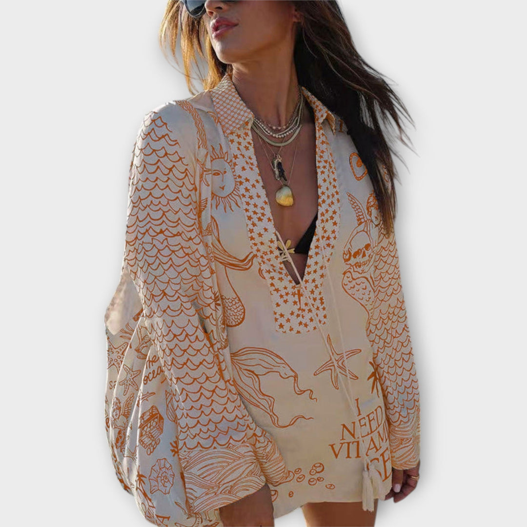 Sandra – Vestido boho playa