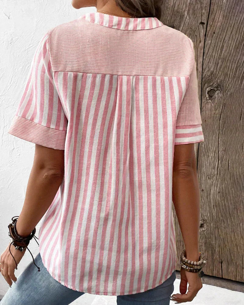 Talia - Blusa a rayas