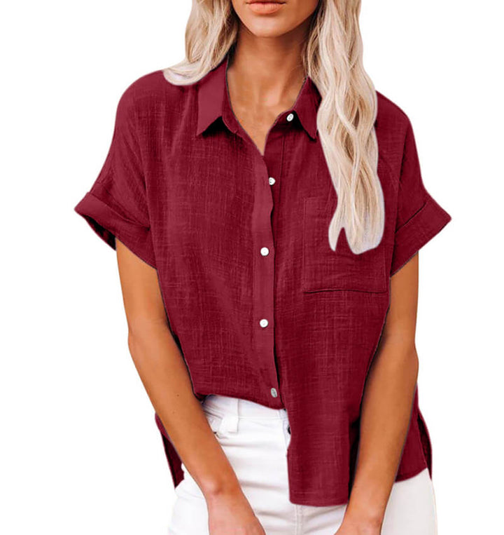 Miraqua - Blusa con botones